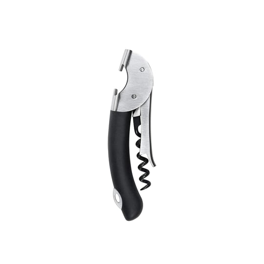 OXO Çelik Çift Kollu Garson Tirbuşon, Gümüş/Siyah, 1 CT