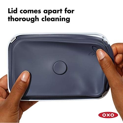 OXO Good Grips 4 parçalı mini POP konteyner seti, şeffaf
