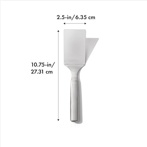 OXO - Good Grips Çelik lazanya kaldırıcı, paslanmaz çelik - Seçenekler: Lazanya, Slotted Spoon