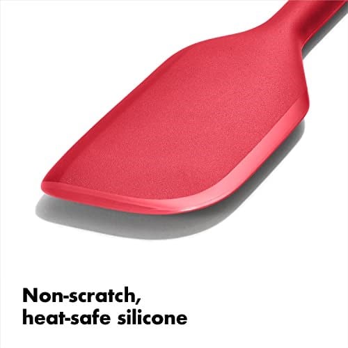 OXO - Good Grips silikon spatula, orta boy, marmelat ve daha fazlası için, siyah - Seçenekler: Small Spatula, Large, Large Spatula, Everyday Spatula...