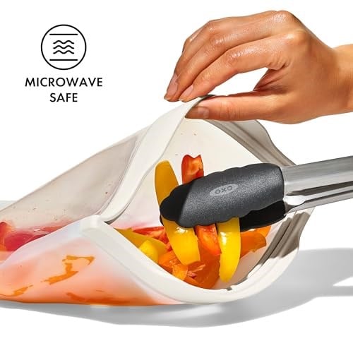 OXO Silikon Saklama Torbası 1.8L - Seçenekler: 1.8 L, 335 ML, 946 ML