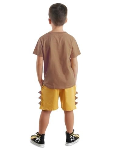 Oyuncu Dino Erkek Çocuk T-shirt Şort Takım