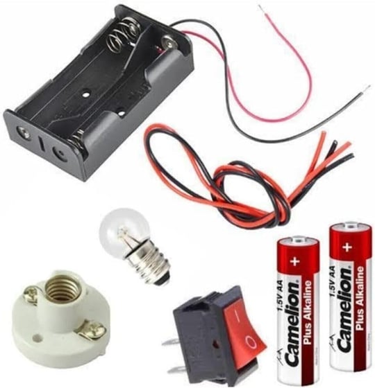 Öz Er Elektronik Ortaokul Fizik Ödevi Elektrik Deney Kutusu Kiti Devre Deney Seti Elektromanyetik Deney Kiti