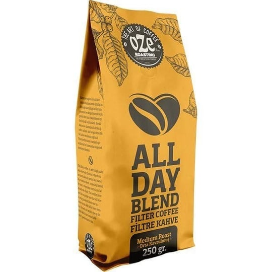 Ozeline Aromalı Filtre Kahve Tanışma Seti – Çekirdek Kahve – 3’lü 250 g – Irish Cream, All Day Blend, Vanilya