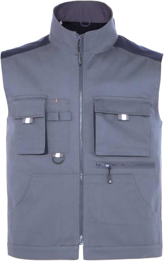 PALMIRA PLUS YELEK GRİ 4XL-1