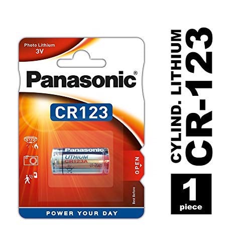 Panasonic CR-123AL/1BP Lityum Pil 3 Volt 1600 mAh - Seçenekler: 1600 mAh, 35 mAh, 55 mAh, 75 mAh, 90 mAh, 140 mAh, 165 mAh...