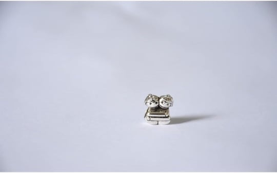 Pandora, Charm Bileklik Uyumlu, Gümüş, Charm takıNM148