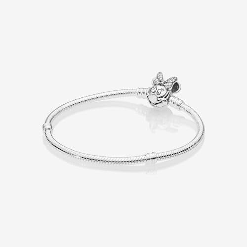 Pandora Tarz, Charm Uyumlu Yılan Bileklik, Disney Minnie Mouse, Tüm Boyutlar