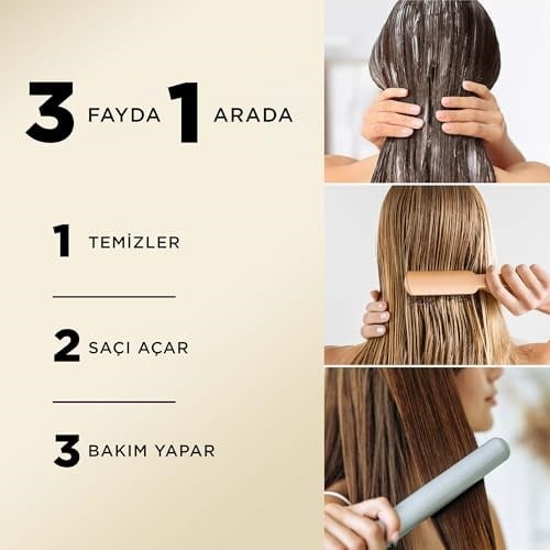 PANTENE Dökülme Karşıtı Şampuan 3ü 1 Arada Şampuan 400 ml - Seçenekler: Standart, Standart 3lü paket