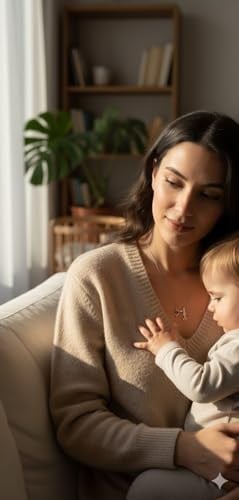 Papatya Silver 925 Ayar Kadın Anne Ve Kız Çocuk Model Altın Kaplama Gümüş Kolye