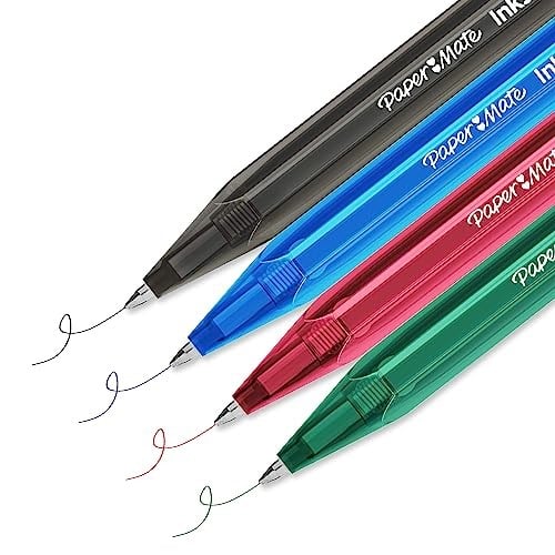 PAPERMATE Papermate Inkjoy 100 Üstten Basmalı Ulv Mavi Ofis (80+20) - Seçenekler: 20 Stück, 100 Stück, 100 stück (1er Pack)