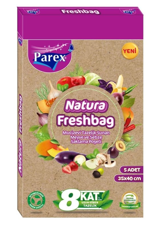 Parex Natura Freshbag Tazeliği Koruyan Poşet