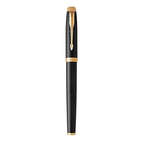 Parker Im Premium Siyah Altın Tasarımlı Tükenmez Kalem, İnce Uç, Siyah Mürekkep (1931660) - Seçenekler: 1 Count (Pack of 1), 1 stück (1er Pack)...