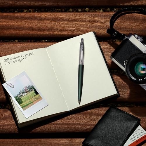 PARKER Jotter XL Tükenmez Kalem | Greenwich Mat Yeşil | Orta Uç | Mavi Mürekkep | Hediye Kutusu