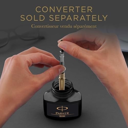PARKER Quink Dolma Kalem Şişe Mürekkebi, 57 ml, Mavi