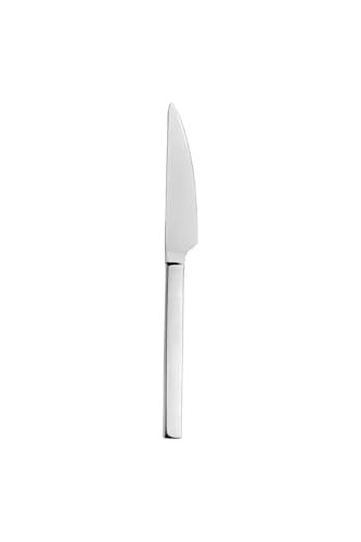 Parlak Gümüş Pasta Ve Tatlı Bıçağı Seti, Paslanmaz Çelik Kahvaltı Bıçak Seti 6 Adet
