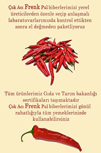 parmak Çok Acı Kurutulmuş Biber 500 gr