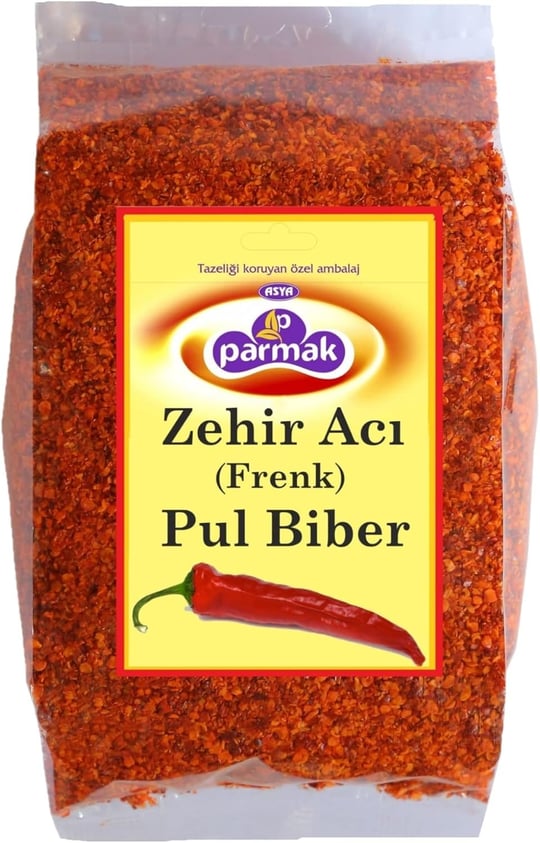 parmak Zehir Acı Pul Biber (Frenk) 500 gr
