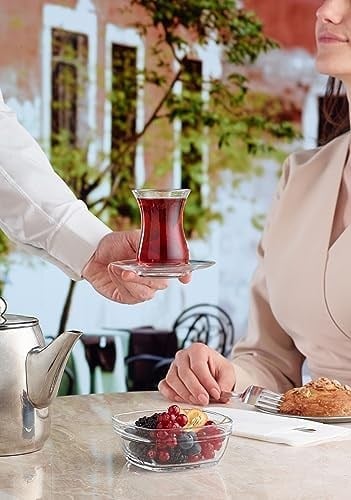 Paşabahçe AIDA ÇAY BARDAĞI 140 CC 6LI PENCERELİ KUTU