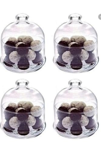 Paşabahçe Basic Kapaklı Reçellik Ballık, 4 Adet, Şeffaf Cam