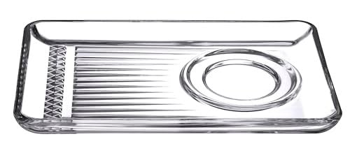 Paşabahçe ELYSIA ÇAY TABAĞI 184 MM DAMLA LOGO 2 OFSET HEDİYELİK KUTU 24 Paşabahçe PAŞABAHCE