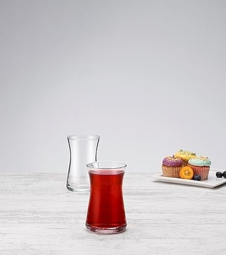 Paşabahçe HEYBELİ ÇAY BARDAĞI 170 CC 6LI HEDİYELİK KUTU