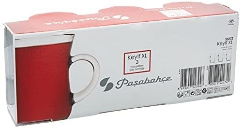 Paşabahçe Keyif Çay Bardağı, Sade, 175 ml, 3 Parça