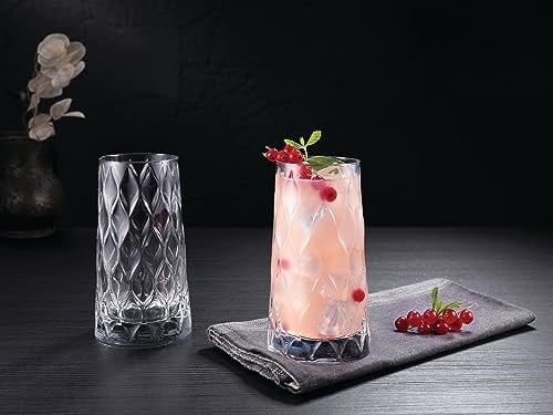 PAŞABAHÇE Leafy Meşrubat Bardağı, 4lü 450 cc