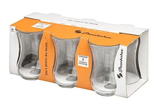 Paşabahçe USKUDAR ÇAY BARDAĞI 120 CC 6LI PENCERELİ KUTU