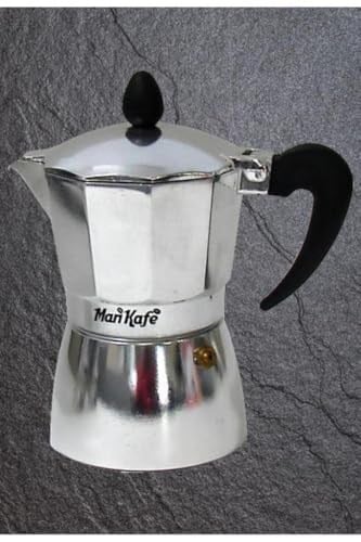 Paslanmaz Çelik Demliğiyle Kahve Mocha Filtre Kahve Pişirici 3Fincanlık Kahveseverlerin Vazgeçilmezi