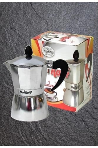 Paslanmaz Çelik Demliğiyle Kahve Mocha Filtre Kahve Pişirici 3Fincanlık Kahveseverlerin Vazgeçilmezi