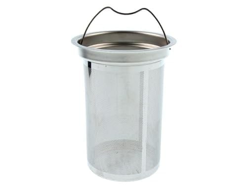 Paslanmaz Çelik Demlik Süzgeci – 6.5 x 11.5 cm | Çay Makinesi Uyumlu, İnce Gözenekli, Dayanıklı Metal Demlik Süzgeci Çay Makinesi 6.5 x 11.5 cm