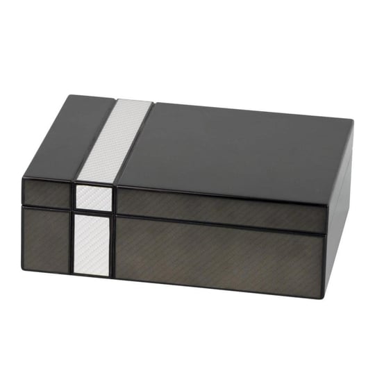 Passatore Karbon Sedir Humidor Puro Seti Siyah 20s