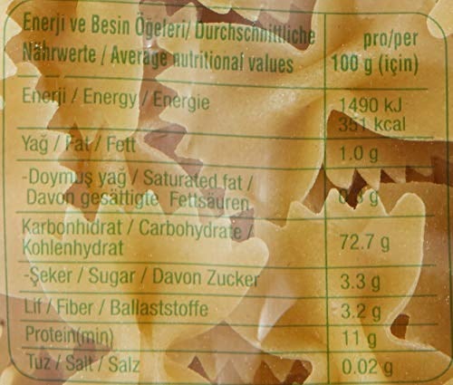 Pastavilla Kelebek 500 Gr