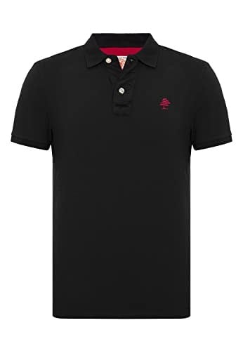Patriot Erkek Siyah Polo Tişört