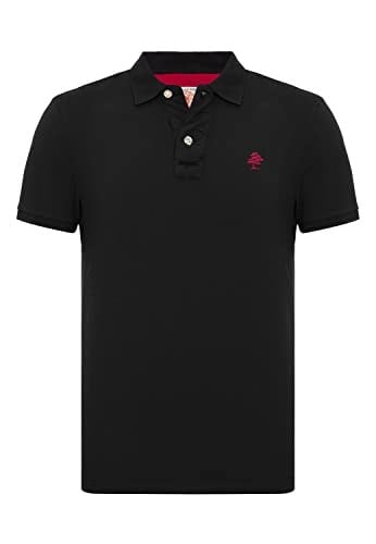 Patriot Erkek Siyah Polo Tişört