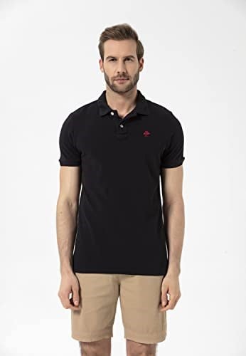 Patriot Erkek Siyah Polo Tişört
