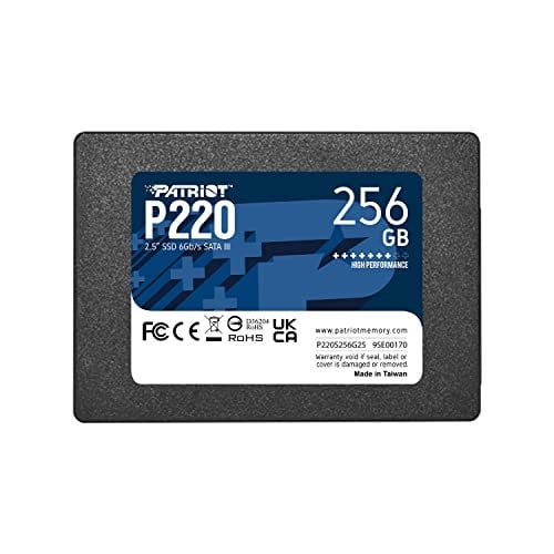Patriot Memory P220 Dahili Solid State Drive 256GB SSD SATA 3 2,5 inç - Seçenekler: 256GB, 512GB