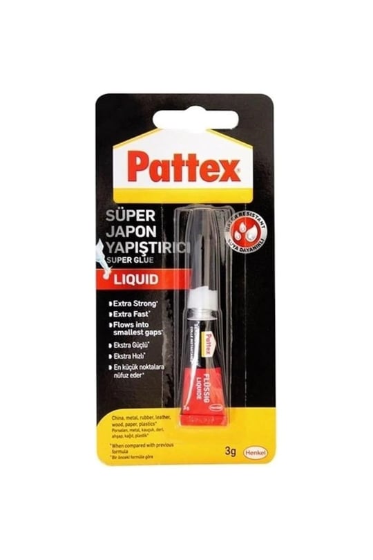 Pattex Henkel Süper Japon Yapıştırıcı 3 Gr, 03.03.193.011