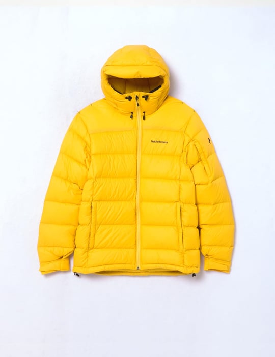 Peak Performance M Frost Down Erkek Sarı Mont G79634030-30223