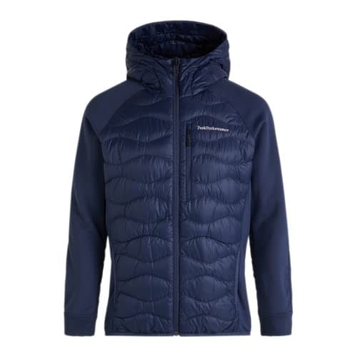 Peak Performance M Helium Down Hybrid Hood Erkek Lacivert Mont G77855120-18406 L