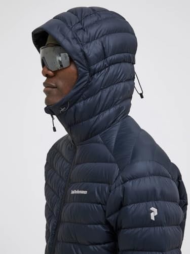 PEAK PERFORMANCE Üniseks Çocuk X Parka, Siyah, M