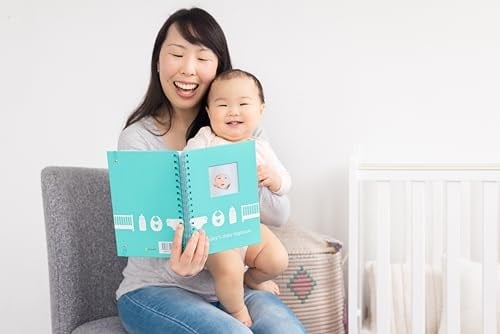Pearhead Bebeğin Günlük Günlük Defteri, Yeni Doğan Bebeğinizin Programını İzlemek ve İzlemek için Doldurması Kolay 50 Sayfa, Yeni Ebeveynle - Seçenekler: Bebek Günlük Planlayıcı, Bebek Dosya Tutucu...