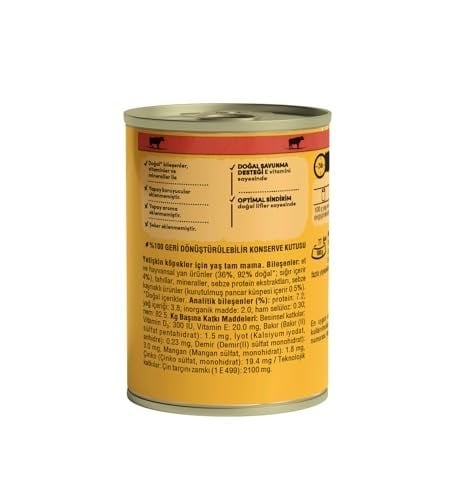 Pedigree Biftekli sığır ve ciğer karışımlı 400 Gr x24, Köpek Yaş Mama