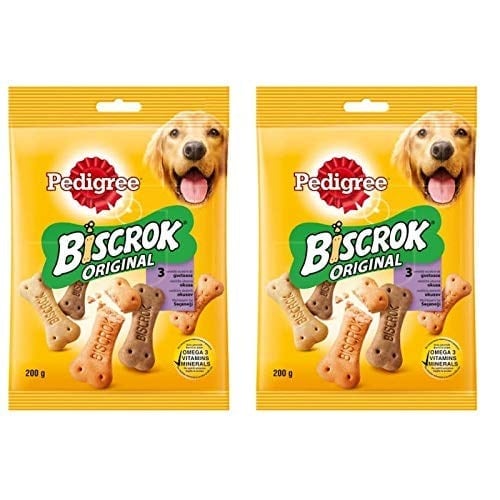 Pedigree Biscrok Original Köpek Ödül Bisküvisi 200 Gr x 2