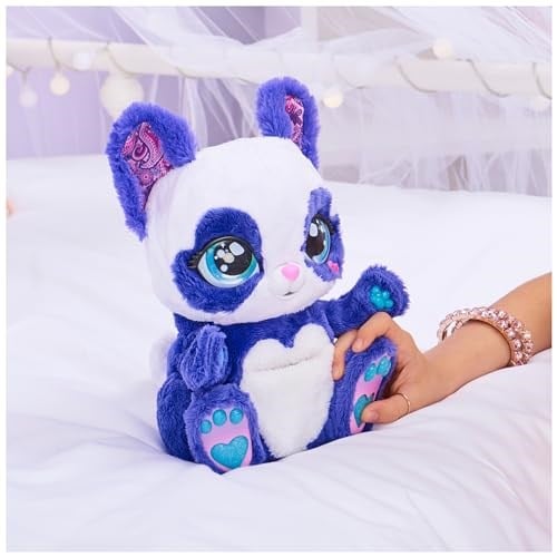 Peek-A-Roo -Peek-a-roo İnteraktif Panda-Roo Gizemli Bebek ve 150den fazla Ses ve Eylemler ile Peluş Oyuncak, 5 yaş ve üstü kızlar için çocukların oyuncakları