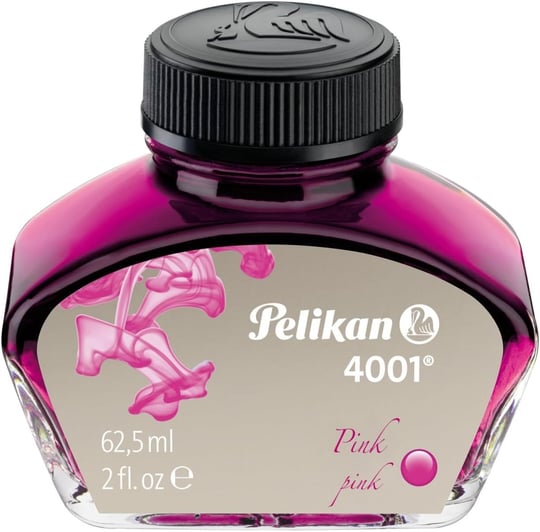 Pelikan Mürekkep şişesi mürekkep 4001, pembe, 62,5 ml, 1 cam
