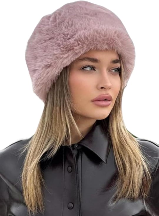 Peluş Kalpak Şapka Suni Kürk Rus Tarzı Şapkası, MollyKlpk