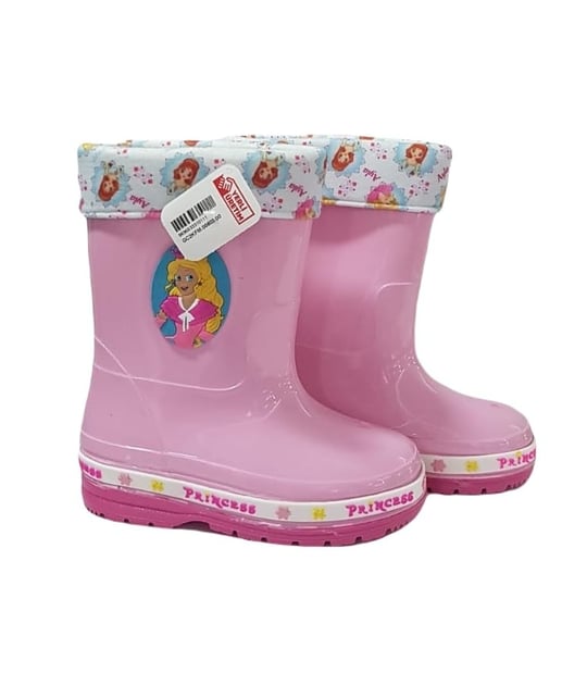 Pembe Kız Çocuk Gezer 00603 Çizme-1