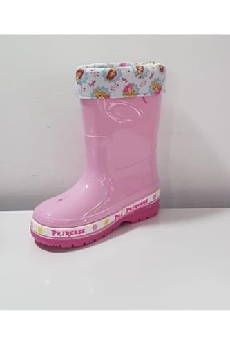 Pembe Kız Çocuk Gezer 00603 Çizme-1